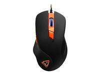 Canyon Gaming Eclector GM-3 - mus - USB - svart/orange CND-SGM03RGB