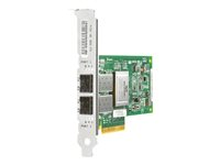 HPE 82Q - värdbussadapter - PCIe 2.0 x4 / PCIe x8 - 8Gb Fibre Channel x 2 489191-001