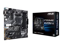 ASUS PRIME A520M-A - moderkort - micro ATX - Socket AM4 - AMD A520 90MB14Z0-M0EAY0