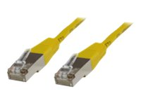 MicroConnect nätverkskabel - 50 cm - gul STP6005Y