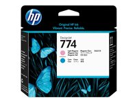 HP 774 - ljus magenta, ljus cyan - skrivhuvud P2V98A