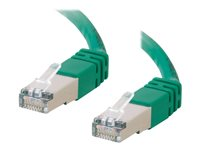 C2G Cat5e Booted Shielded (STP) Network Patch Cable - patch-kabel - 5 m - grön 83834