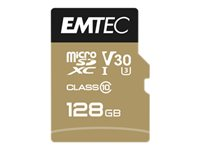 EMTEC SpeedIN' PRO - flash-minneskort - 128 GB - mikroSDXC UHS-I ECMSDM128GXC10SP