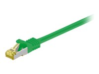 MicroConnect nätverkskabel - 30 m - grön SFTP730G