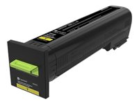 Lexmark - Extra lång livslängd - gul - original - tonerkassett - LCCP, LRP 82K2XY0