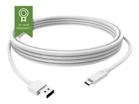 Vision - USB typ C-kabel - 24 pin USB-C till USB typ A - 2 m TC 2MUSBCA