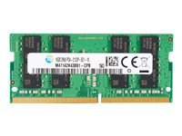 HP - DDR4 - modul - 4 GB - SO DIMM 260-pin - 2400 MHz / PC4-19200 - ej buffrad Z9H55AT