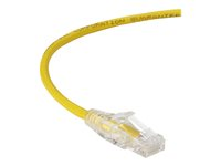 Black Box Slim-Net patch-kabel - 1.22 m - gul C6APC28-YL-04