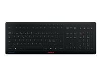 CHERRY STREAM PROTECT - tangentbord - QWERTY - hela norden - svart Inmatningsenhet JK-8552PN-2