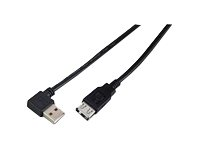 MicroConnect USB 2.0 - USB-förlängningskabel - USB till USB - 1.8 m USBAAF2ABLACK