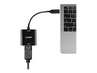 Lindy - videokort - 24 pin USB-C till DisplayPort - 21 cm 43269