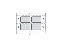 Brady DATAB B-969 - etiketter - matt - 5000 etikett (er) - 76.2 x 48.26 mm DAT-82-969-5