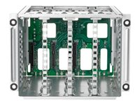 HPE - hållare för lagringsenheter - 8SFF x4 U.2 NVMe bashållare P54303-B21