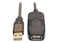 Tripp Lite USB 2.0 Hi-Speed Active Extension Repeater Cable - USB-förlängningskabel - USB till USB - 7.62 m U026-025