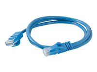 C2G Cat6 Booted Unshielded (UTP) Network Patch Cable - patch-kabel - 1.5 m - blå 83387