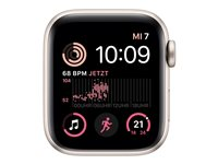 Apple Watch SE (GPS) 2a generation - stjärnljusaluminium - smart klocka - 32 GB 3K596Z/A