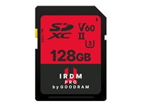 GOODRAM IRDM PRO - flash-minneskort - 128 GB - SDXC UHS-II IRP-S6B0-1280R12