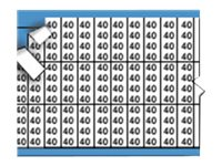 Brady Solid Numbers Miniature Wire Marker Legend 40 - lednings/kabelmärkare (förtryckt) TMM-40-PK