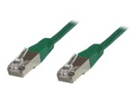 MicroConnect nätverkskabel - 2 m - grön STP602G