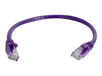 C2G Cat6 Booted Unshielded (UTP) Network Patch Cable - patch-kabel - 5 m - lila 83635