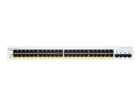 Cisco Business 220 Series CBS220-48P-4G - switch - 52 portar - smart - rackmonterbar CBS220-48P-4G-EU