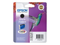 Epson T0801 - svart - original - bläckpatron C13T08014011