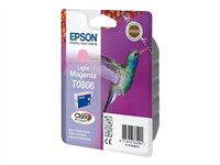 Epson T0806 - ljus magenta - original - bläckpatron C13T08064010