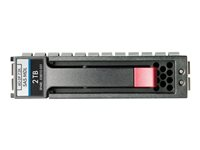 HPE Dual Port Midline - hårddisk - 2 TB - SAS 6Gb/s 507616-B21