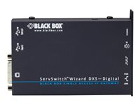 Black Box ServSwitch Wizard IP DXS KVM Extension - förlängare för tangentbord/video/mus - 10Mb LAN, 100Mb LAN - TAA-kompatibel ACR101A-DVI