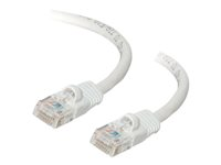 C2G Cat5e Booted Unshielded (UTP) Network Patch Cable - patch-kabel - 3 m - vit 83264