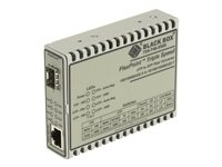 Black Box FlexPoint - fibermediekonverterare - 10Mb LAN, 100Mb LAN, GigE - TAA-kompatibel LMC1017A-SMSC