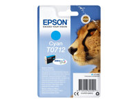 Epson T0712 - cyan - original - bläckpatron C13T07124022