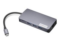 Lenovo 150 - dockningsstation - USB-C - VGA, HDMI - 1GbE GX91M73946