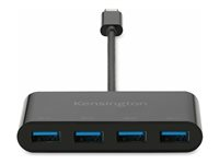 Kensington CH1200 - hubb - USB-C, 10 Gbps, 4-portarshubb - 4 portar K33616WW