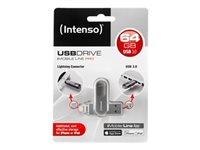 Intenso iMobile Line Pro - USB flash-enhet - 64 GB 3535590