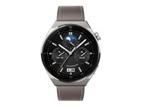 Huawei Watch GT 3 Pro - titan - smart klocka med rem - grå 55028467