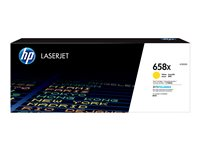 HP 658X - hög kapacitet - gul - original - LaserJet - tonerkassett (W2002X) W2002X