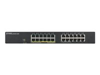 Zyxel GS1900-24EP - switch - 24 portar - smart - rackmonterbar GS1900-24EP-EU0101F