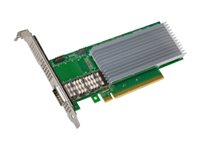 Intel Ethernet Network Adapter E810-CQDA1 - nätverksadapter - PCIe 4.0 x16 - QSFP28 x 1 E810CQDA1BLK