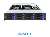 Gigabyte H261-3C0 (rev. 100) - kan monteras i rack ingen CPU - 0 GB - ingen HDD 6NH2613C0MR-00