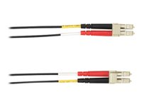 Black Box patch-kabel - 10 m - svart FOCMR10-010M-LCLC-BK