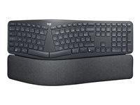 Logitech ERGO K860 - tangentbord - AZERTY - fransk - grafit Inmatningsenhet 920-010104