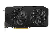 ASUS DUAL-GTX1660S-O6G-EVO - OC Edition - grafikkort - GF GTX 1660 SUPER - 6 GB 90YV0DS3-M0NA00