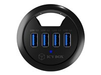 ICY BOX IB-HUB1403 - hubb - 4 portar 60123