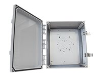 TerraWave 12" x 10" x 6" Wi-Fi Enclosure w/ Solid Door, Latching Locks, 4 RPTNC Holes, Cisco Backplate - hölje till nätverksenhet CV12106LO-4.5