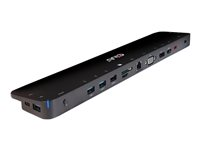 Club 3D Triple Display Dynamic PD Charging Dock - dockningsstation - USB-C - VGA, HDMI, DP - 1GbE CSV-1564W65