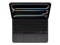 Apple Magic Keyboard - tangentbord och foliefodral - med pekdyna - QWERTY - amerikansk - svart Inmatningsenhet MWR23LB/A