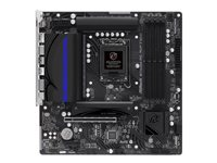 ASRock B760M PG Riptide - moderkort - micro ATX - LGA1700-uttag - B760 90-MXBL60-A0UAYZ