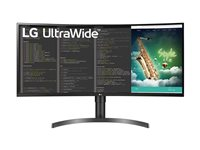 LG UltraWide 35WN75CP-B - LED-skärm - böjd - 35" - HDR 35WN75CP-B