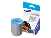 Samsung CLP-C300A - cyan - original - tonerkassett CLP-C300A/ELS